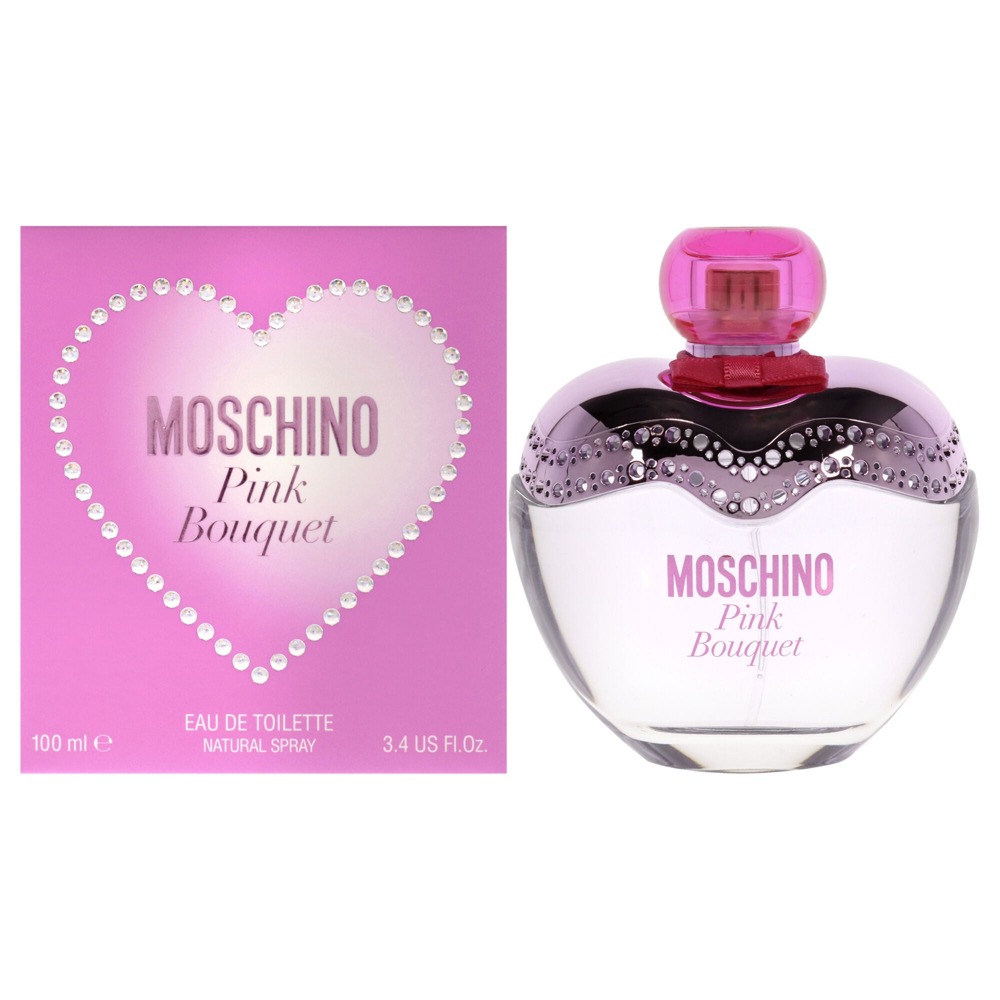 Pink Bouquet by Moschino for Women - 3.4 oz EDT Spray, See Description, hi-res image number 0