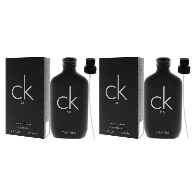 CK Be by Calvin Klein for Unisex - 3.4 oz EDT Spray - Pack of 2, NA, alternate image number null