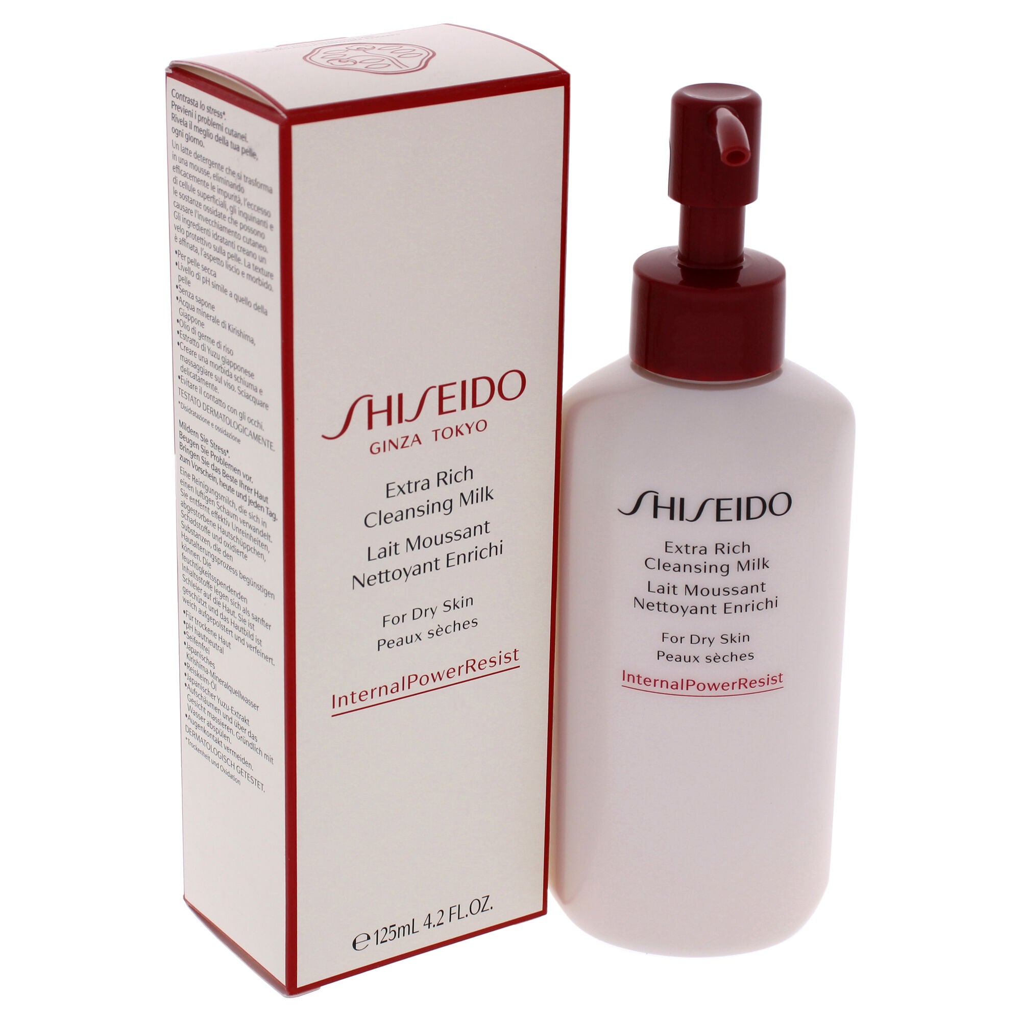 Extra Rich Cleansing Milk by Shiseido for Women - 4.2 oz Cleanser, See Description, alternate image number 3