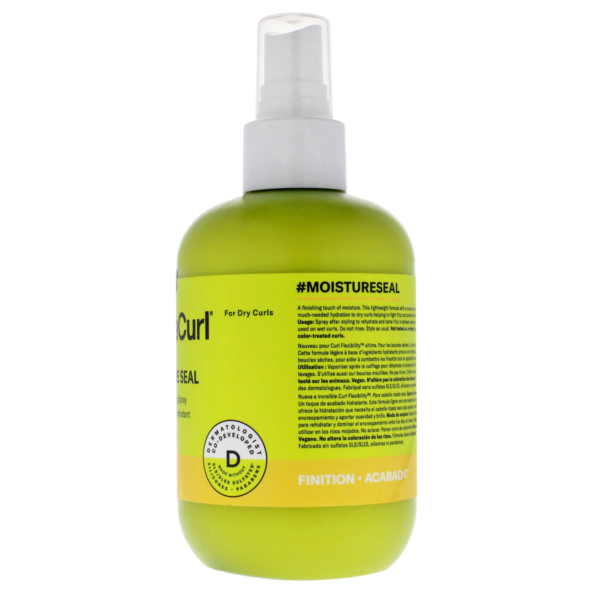 Moisture Seal Spray-NP by DevaCurl for Unisex - 8 oz Hair Spray, See Description, alternate image number 2