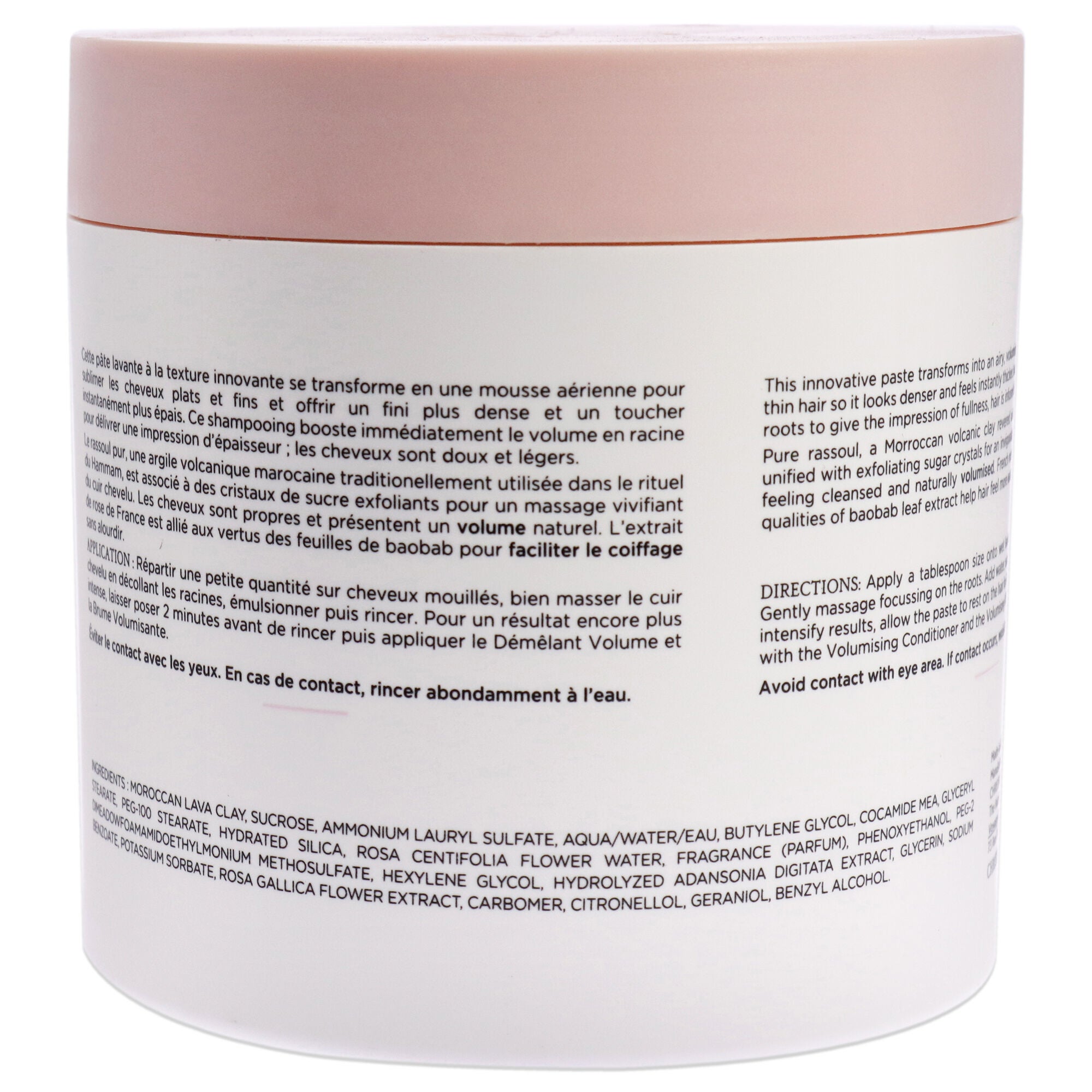 Cleansing Volumizing Paste with Rose Extracts by Christophe Robin for Unisex - 8.4 oz Paste, See Description, alternate image number 1