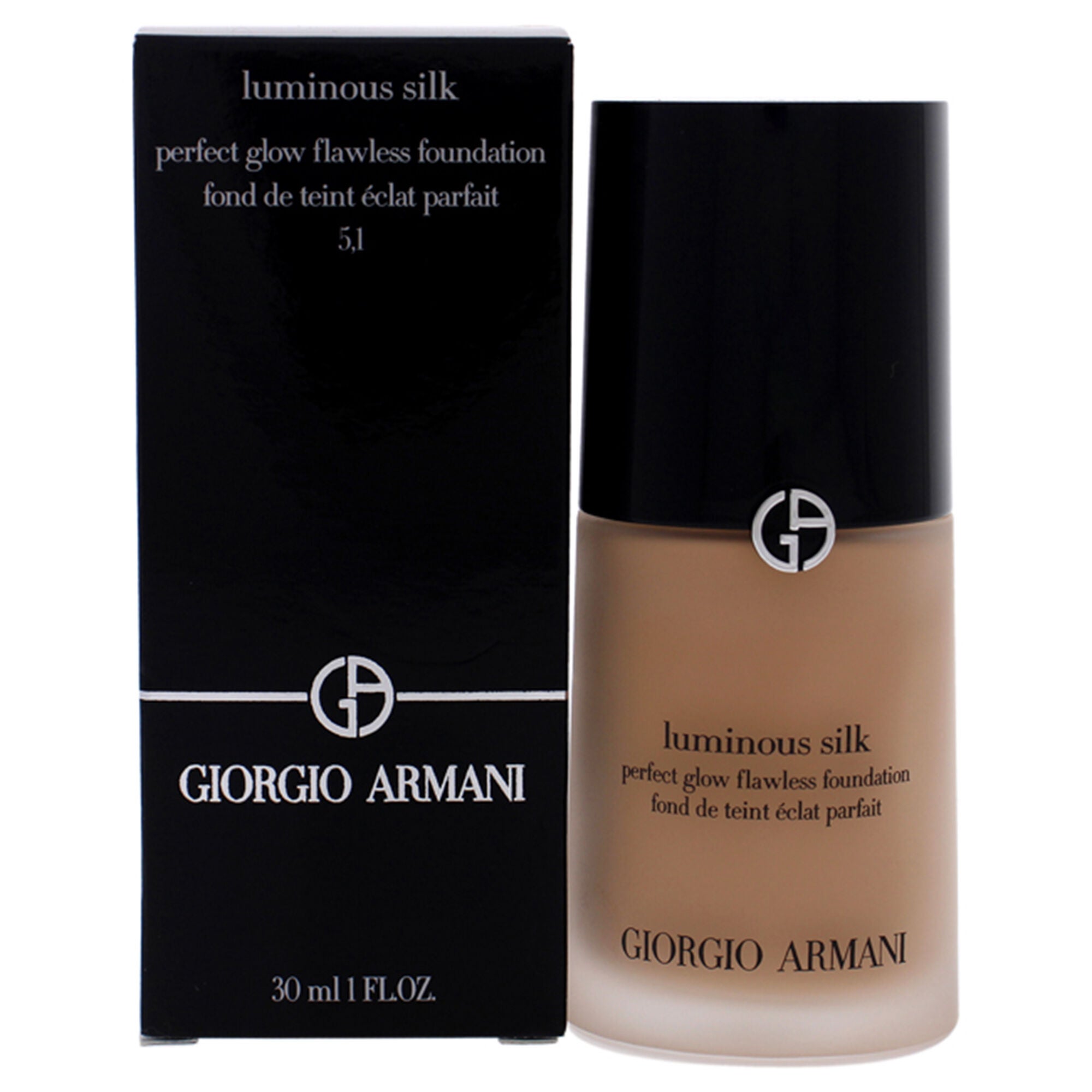 Luminous Silk Foundation - 5.1 by Giorgio Armani for Women - 1 oz Foundation, See Description, hi-res image number 0