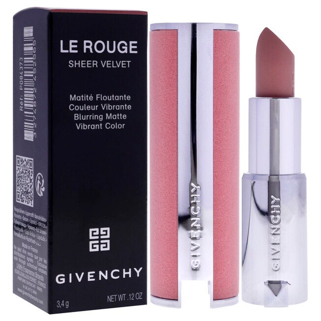 Le Rouge Sheer Velvet Matte Lipstick - 9 Beige Sable by Givenchy for Women - 0.12 oz Lipstick, See Description, alternate image number 2