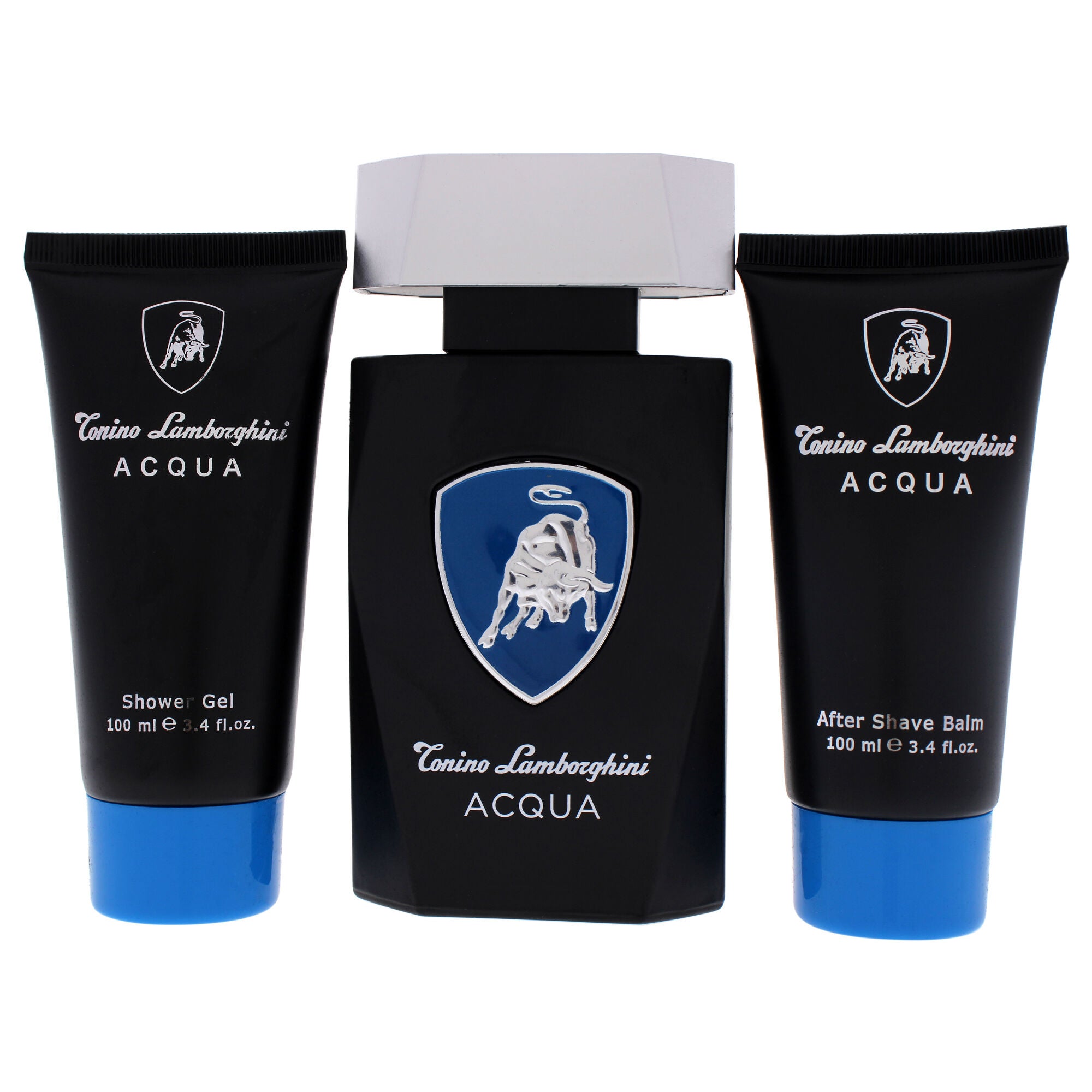 Acqua by Tonino Lamborghini for Men - 3 Pc Gift Set 4.2oz EDT Spray, 3.4oz Shower Gel, 3.4oz After Shave Balm, See Description, alternate image number 2