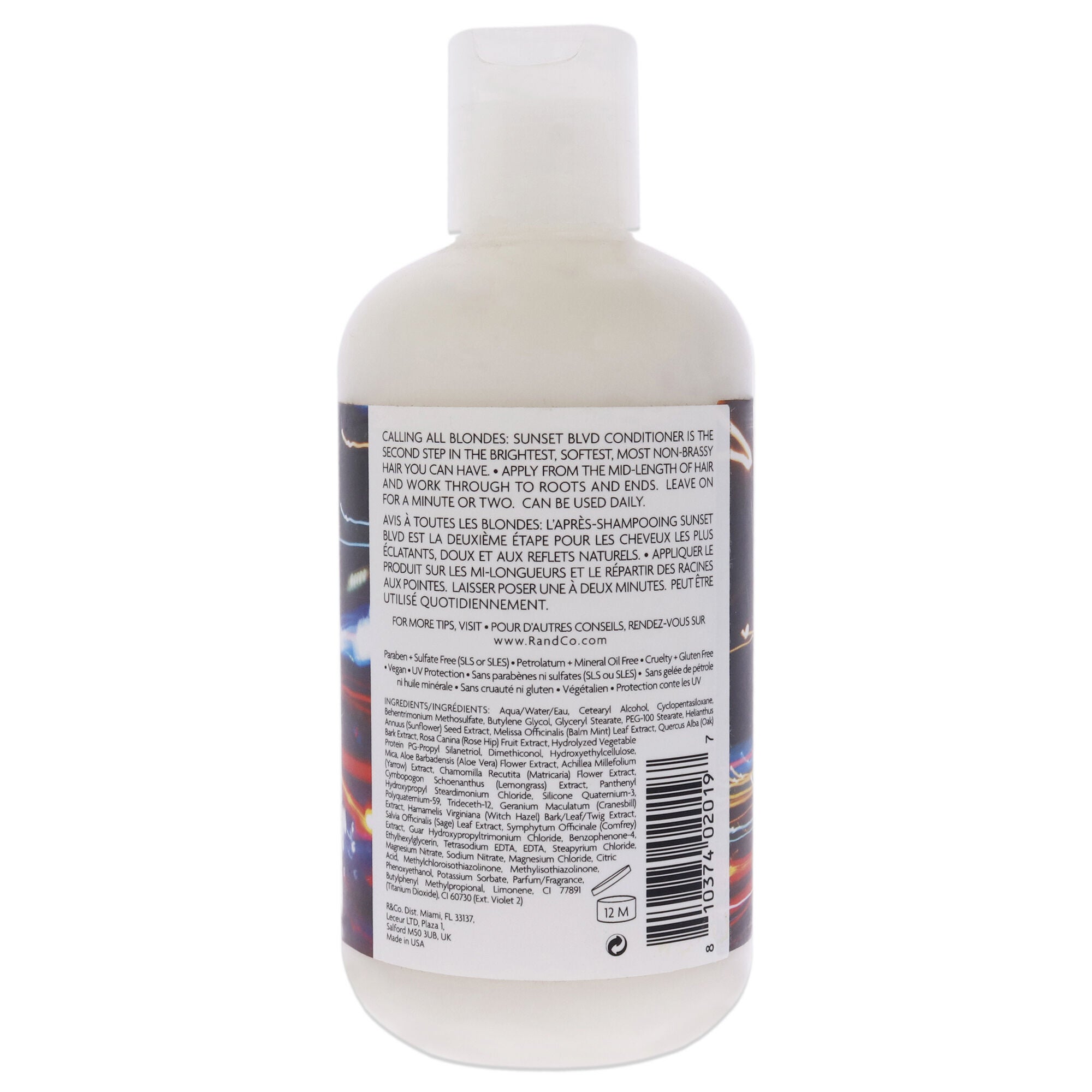 Sunset Blvd Blonde Conditioner by R+Co for Unisex - 8.5 oz Conditioner, , alternate image number 5