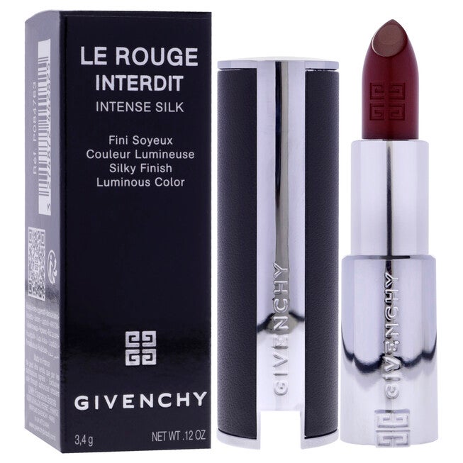 Le Rouge Interdit Intense Silk Lipstick - 117 Rouge Erable by Givenchy for Women - 0.12 oz Lipstick (Refillable), Pink, alternate image number 1