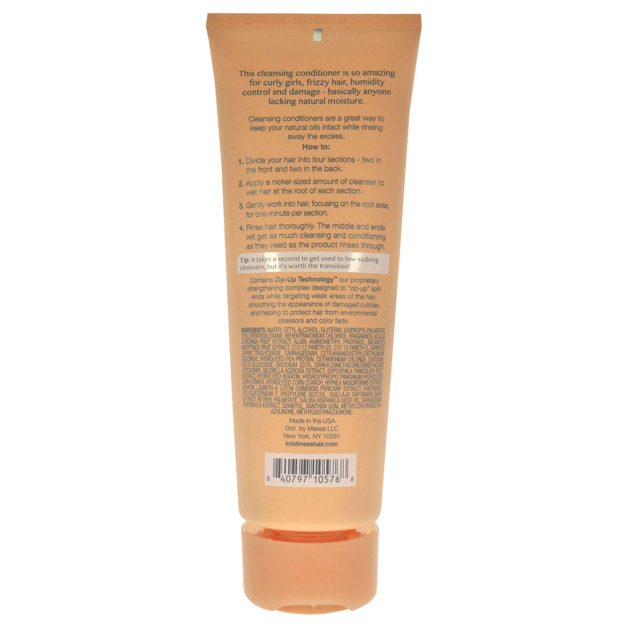 Frizz Management Cleansing Co-Wash by Kristin Ess for Unisex - 8.45 oz Conditioner, See Description, alternate image number 2