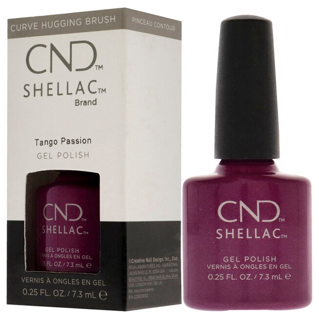 Shellac Nail Color - Tango Passion by CND for Women - 0.25 oz Nail Polish, , alternate image number 7