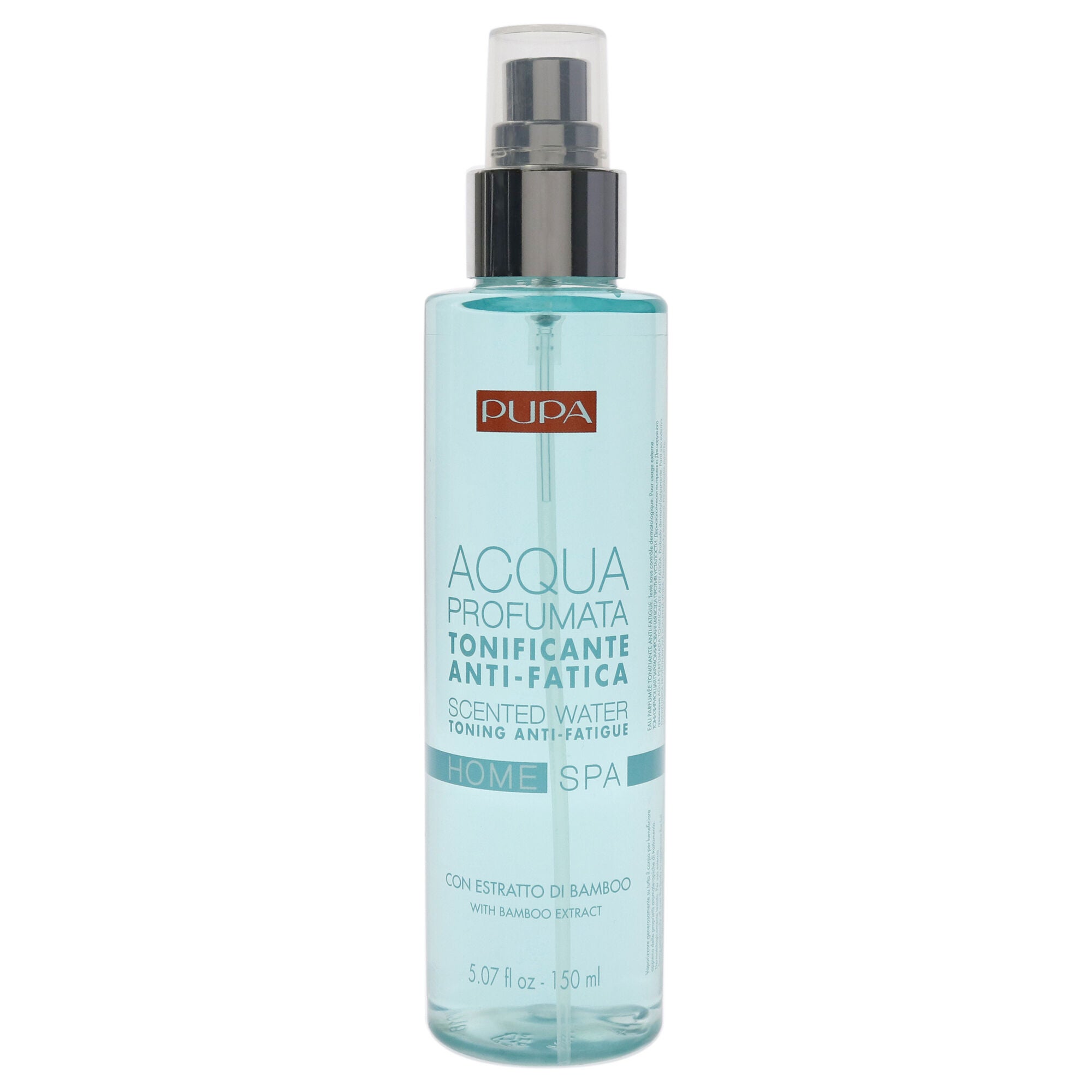 Home Spa Toning Anti-Fatigue Scented Water -Bamboo Extract by Pupa Milano for Unisex - 5.07 oz Body Mist, See Description, alternate image number 3