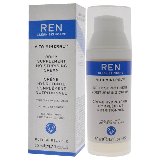 Vita Mineral Daily Supplement Moisturising Cream by REN for Unisex - 1.7 oz Cream, NA, alternate image number null