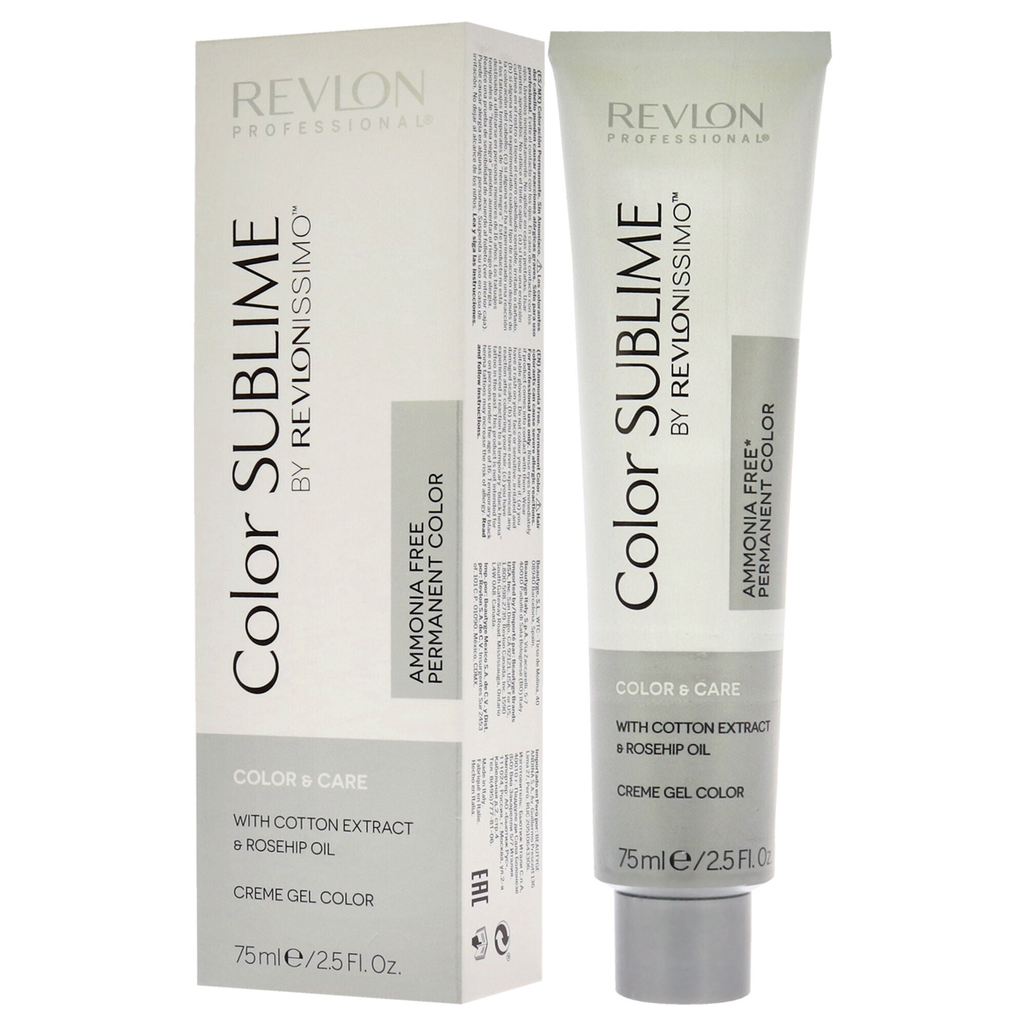 Revlonissimo Color Sublime - 4.41 Medium Copper Ash Brown by Revlon for Unisex - 2.5 oz Hair Color, See Description, alternate image number 3