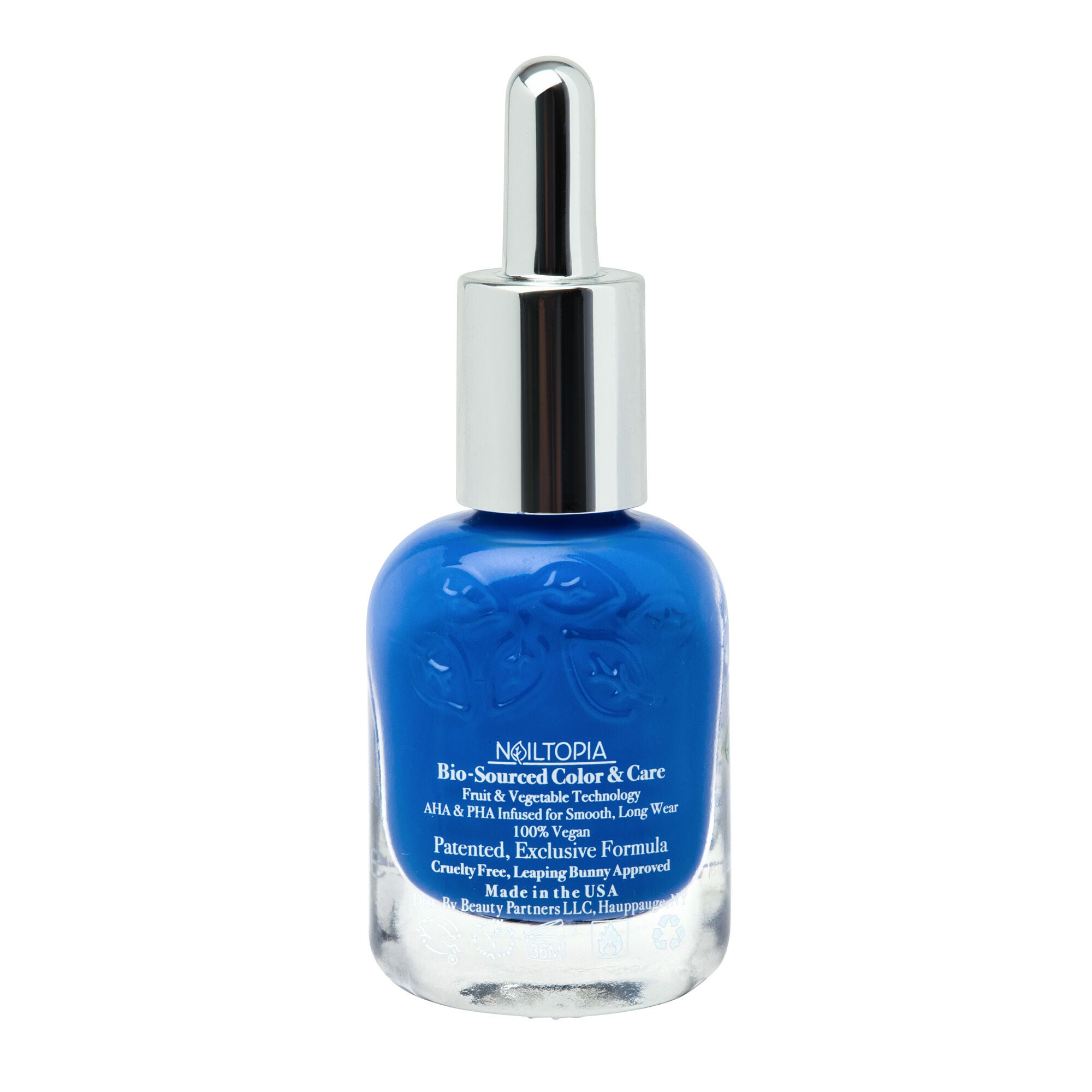 Bio-Sourced Chip Free Nail Lacquer - Indigo To Ibiza by Nailtopia for Women - 0.41 oz Nail Polish, , alternate image number 6