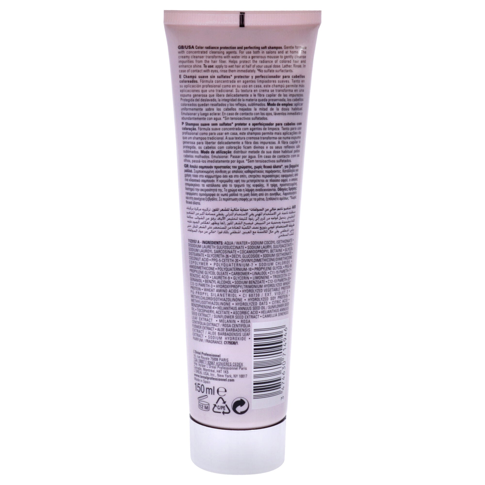Expert Serie Vitamino Color Soft Cleanser by LOreal Professional for Unisex - 5 oz Shampoo, , alternate image number 2