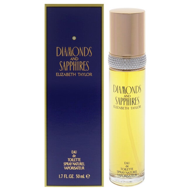 Diamonds and Sapphires by Elizabeth Taylor for Women - 1.7 oz EDT Spray, NA, hi-res image number null