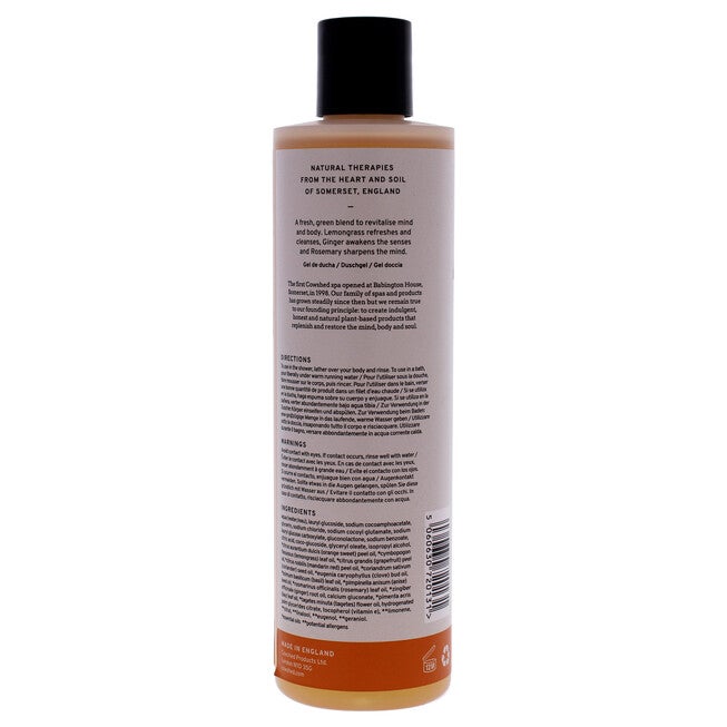 Active Invigorating Bath and Shower Gel by Cowshed for Unisex - 10.14 oz Shower Gel, , alternate image number 3