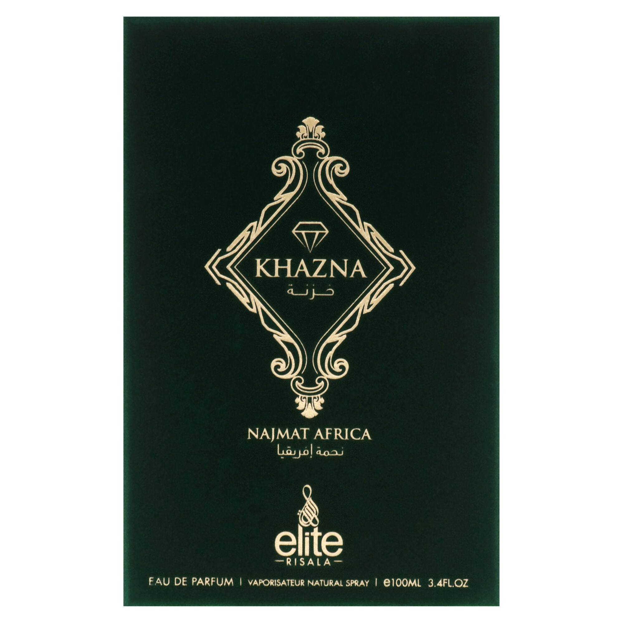 Elite - Khazna Najmat Africa by Risala for Unisex - 3.4 oz EDP Spray, Clear, alternate image number 4