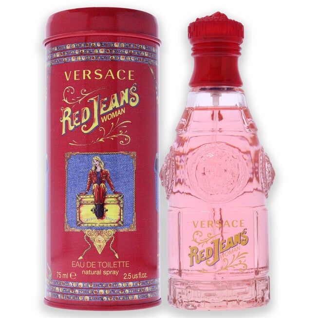 Red Jeans by Versace for Women - 2.5 oz EDT Spray, , alternate image number null