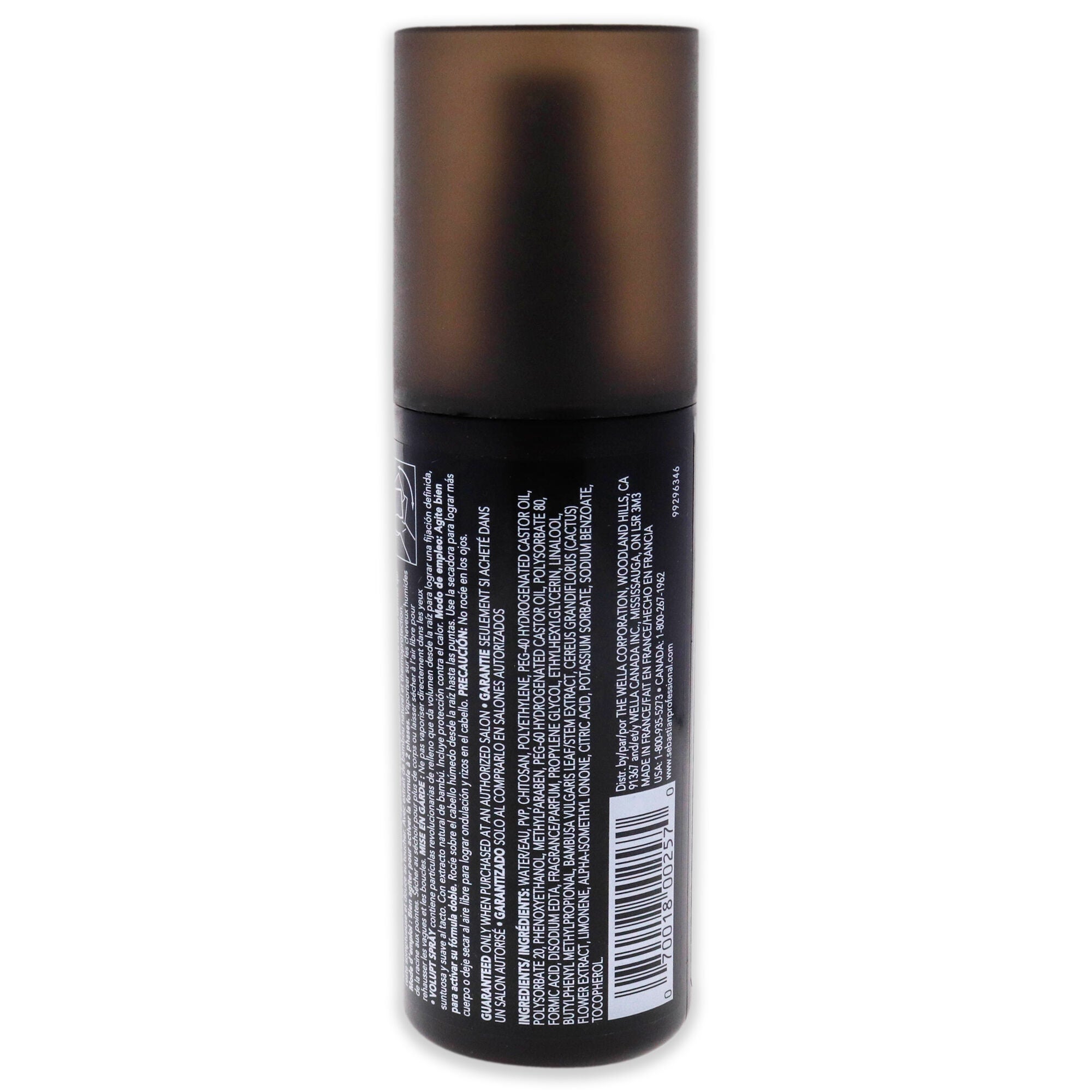 Volupt Volume Building Spray Gel by Sebastian for Unisex - 5.07 oz Hair Spray, See Description, alternate image number 1