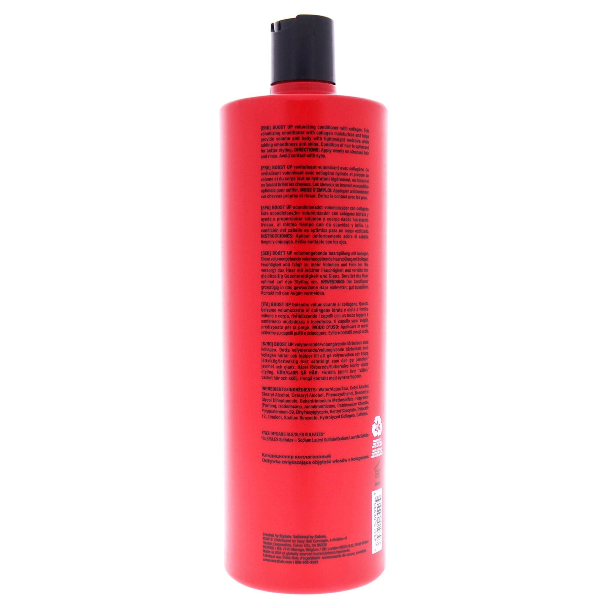 Big Sexy Hair Boost Up Volumizing Conditioner by Sexy Hair for Unisex - 33.8 oz Conditioner, See Description, alternate image number 2