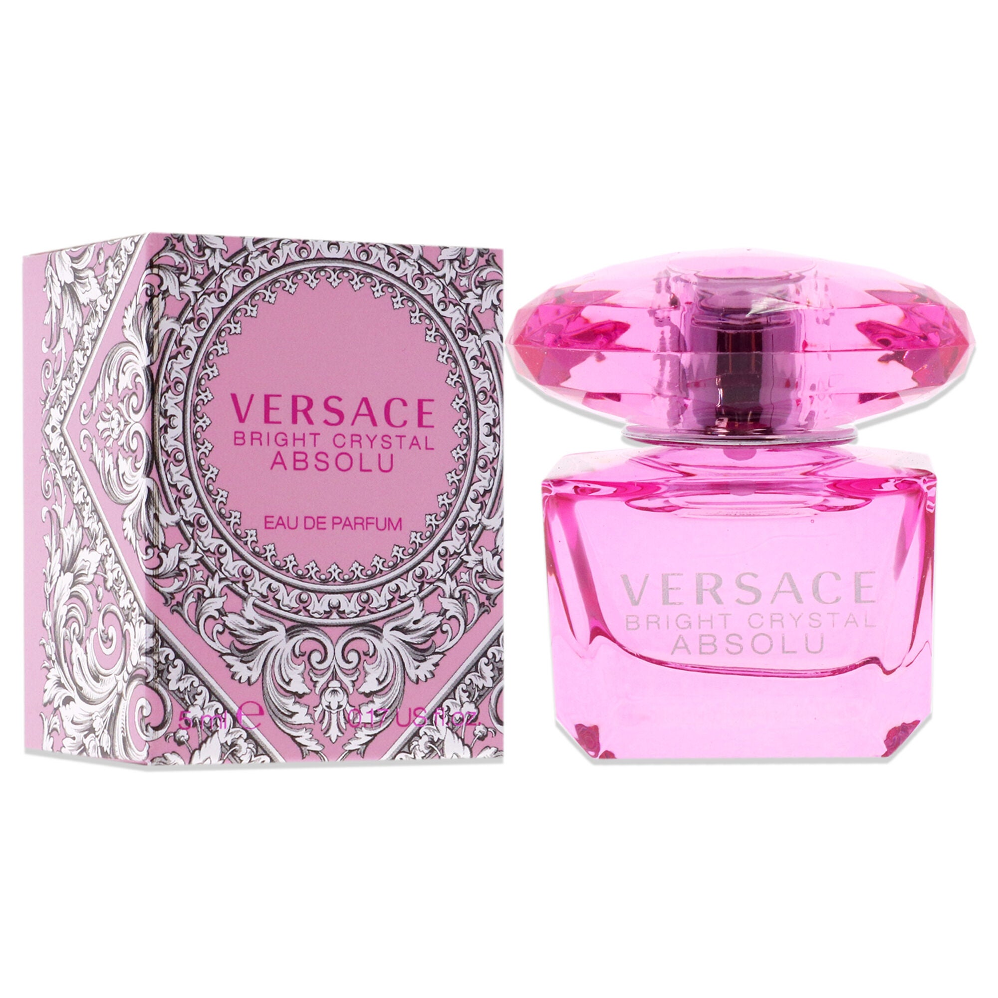 Bright Crystal Absolu by Versace for Women - 5 ml EDP Splash (Mini), See Description, alternate image number 2