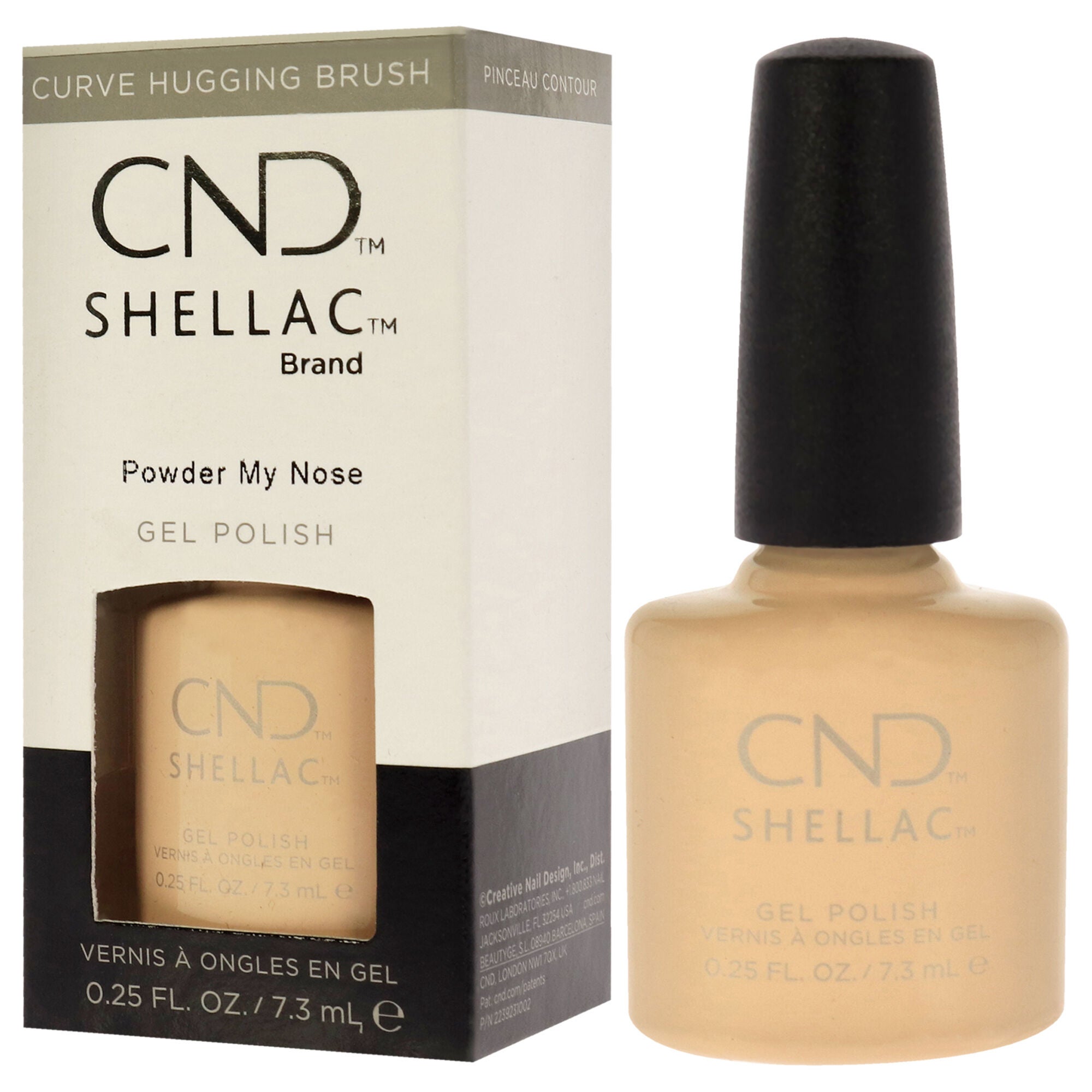 Shellac Nail Color - Powder My Nose by CND for Women - 0.25 oz Nail Polish, , alternate image number 7