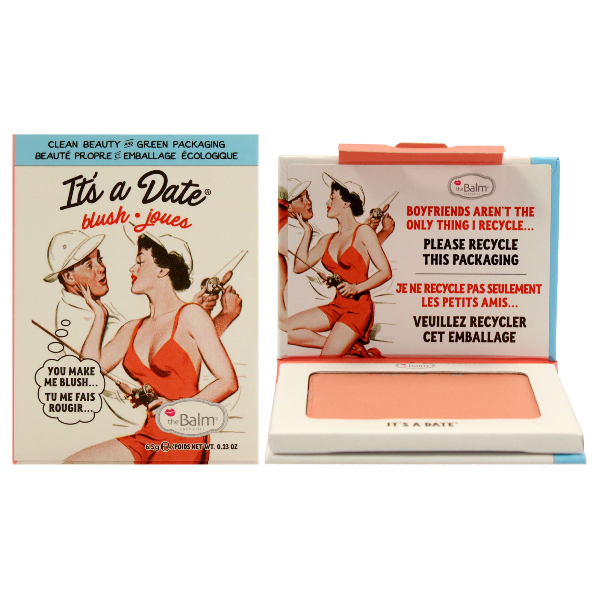 Blush - Its A Date by the Balm for Women - 0.23 oz Blush, See Description, hi-res image number 0