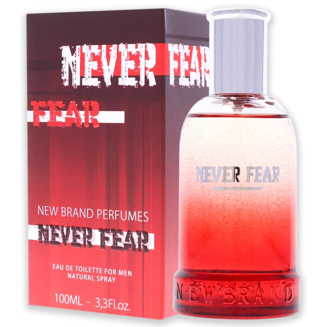 Never Fear by New Brand for Men - 3.3 oz EDT Spray, , alternate image number null