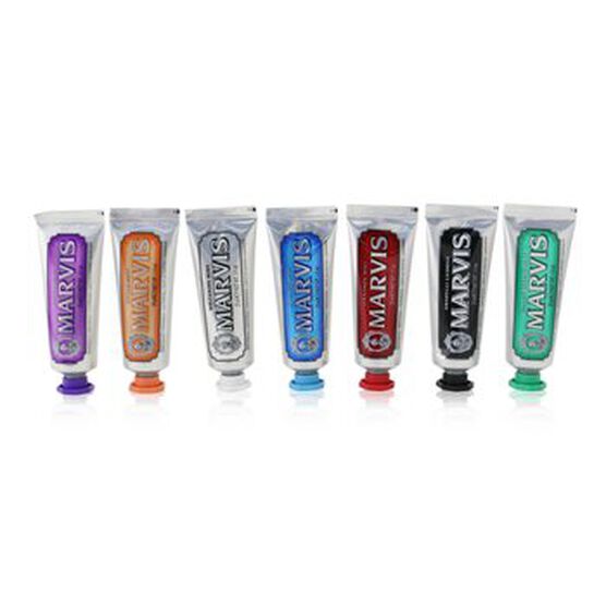 Marvis Toothpaste Set - Flavour Collection: 7x Min, Marvis Toothpaste Se, hi-res image number null