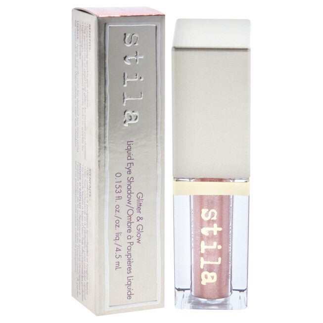 Glitter & Glow Liquid Eyeshadow - Rose Gold Retro by Stila for Women - 0.153 oz Eyeshadow, See Description, alternate image number 2