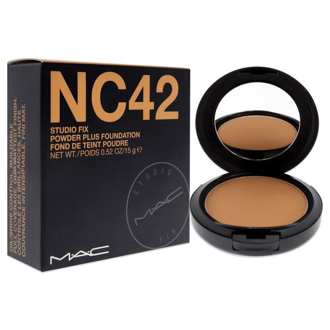 Studio Fix Powder Plus Foundation - NC42 by MAC for Women - 0.52 oz Foundation, NA, alternate image number null