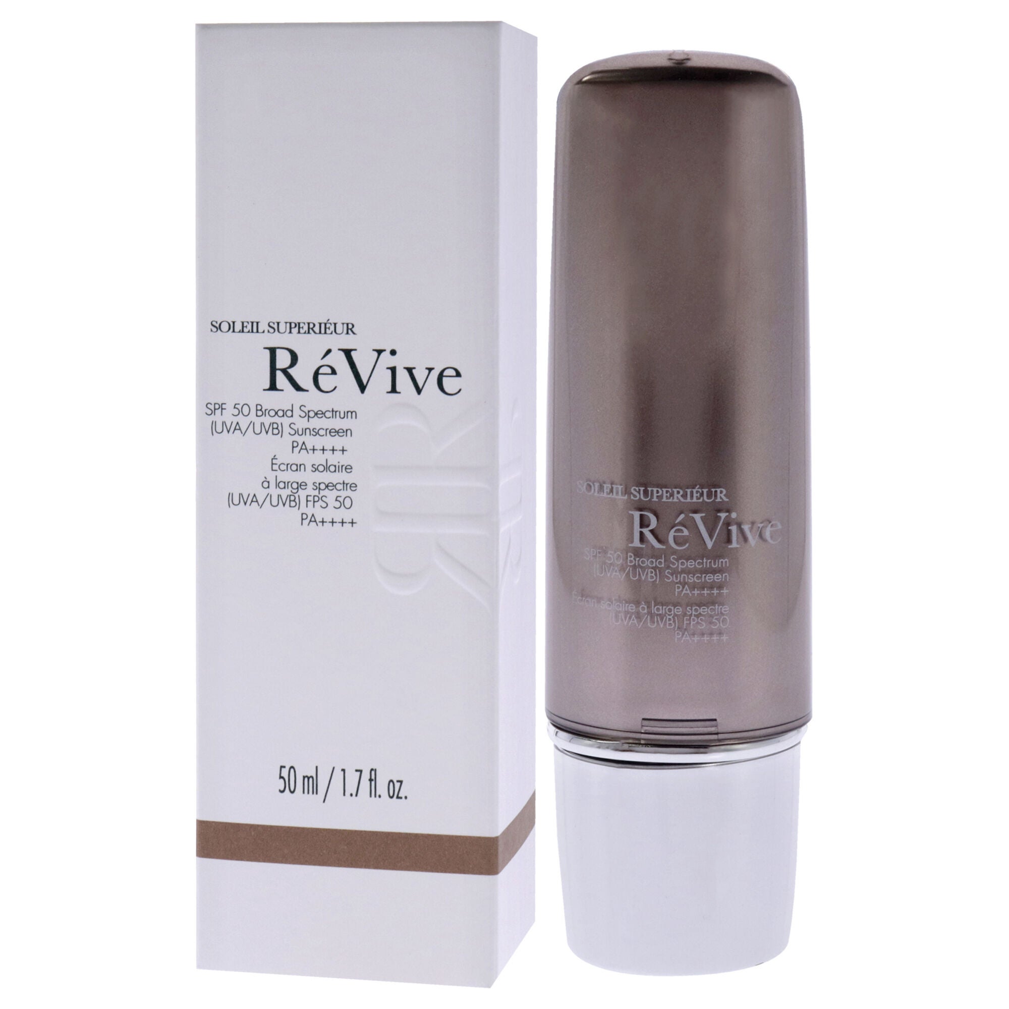 Soleil Superieur Broad Spectrum SPF 50 PA Plus by Revive for Unisex - 1.7 oz Sunscreen, See Description, alternate image number 3