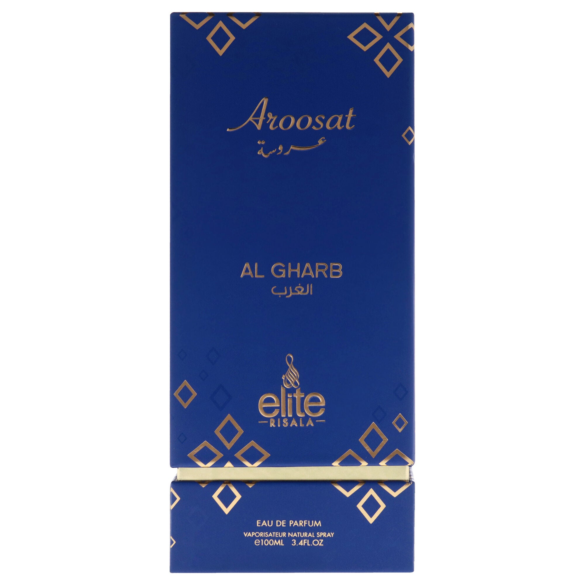 Elite - Aroosat Al Gharb by Risala for Men - 3.4 oz EDP Spray, Clear, alternate image number 4