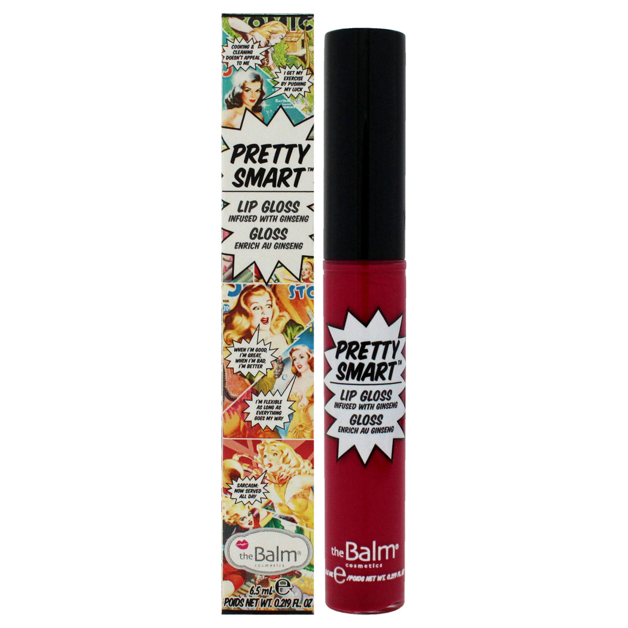 Pretty Smart Lip Gloss - Pow! by the Balm for Women - 0.219 oz Lip Gloss, See Description, hi-res image number 0