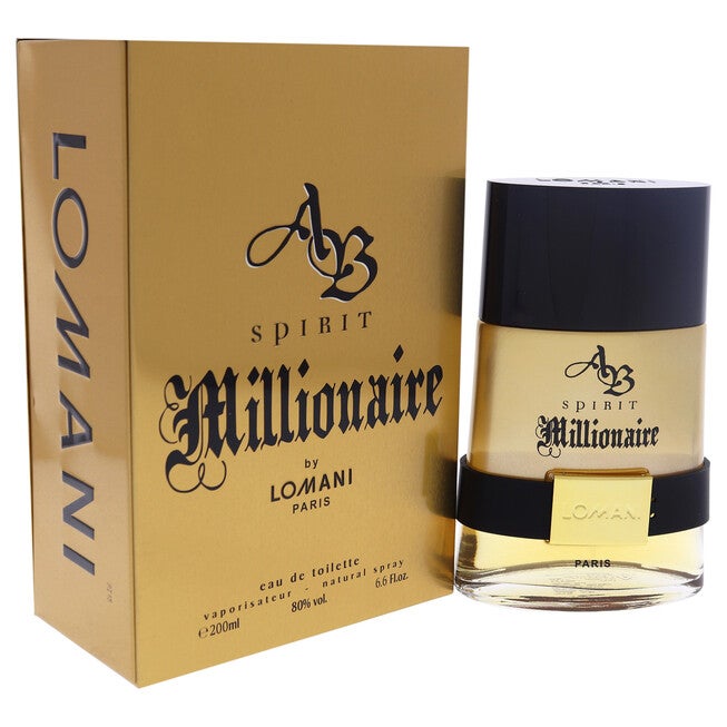 AB Spirit Millionaire by Lomani for Men - 6.6 oz EDT Spray, See Description, alternate image number 1