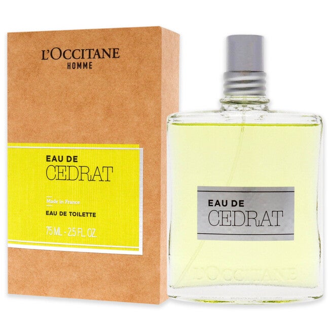 Eau de Cedrat by LOccitane for Men - 2.5 oz EDT Spray, NA, alternate image number null