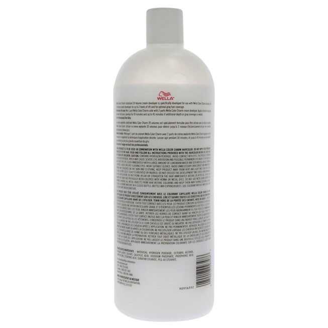 Color Charm 20 Volume Creme Developer by Wella for Unisex - 32 oz Lightener, NA, alternate image number null