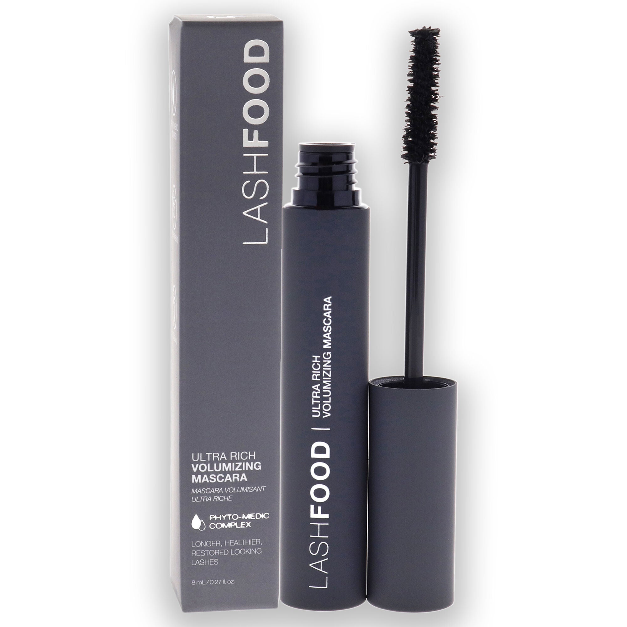 Ultra Rich Volumizing Mascara - Black by LashFood for Women - 0.27 oz Mascara, , alternate image number 7