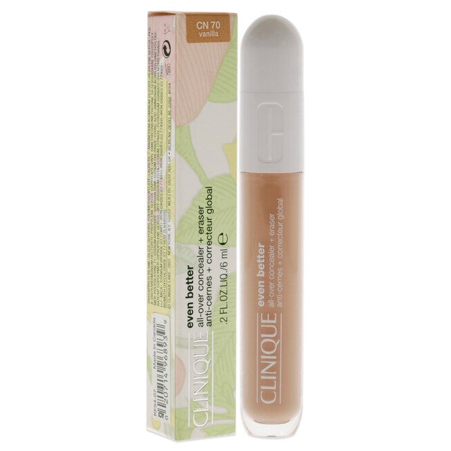 Even Better All-Over Concealer Plus Eraser - CN 70 Vanillia by Clinique for Women - 0.2 oz Concealer, See Description, alternate image number 1