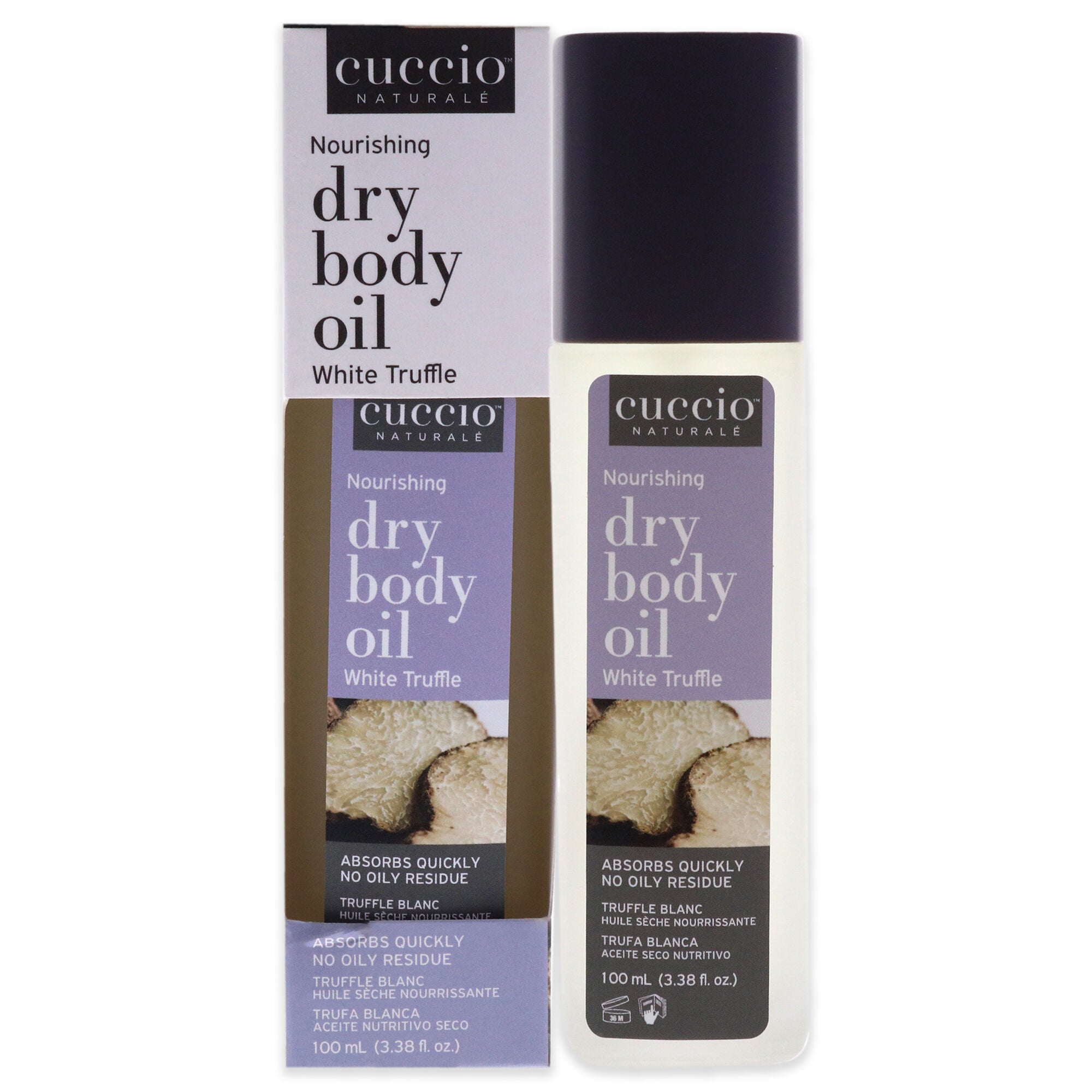 Nourishing Dry Body Oil - White Truffle by Cuccio Naturale for Unisex - 3.38 oz Oil, See Description, hi-res image number 0