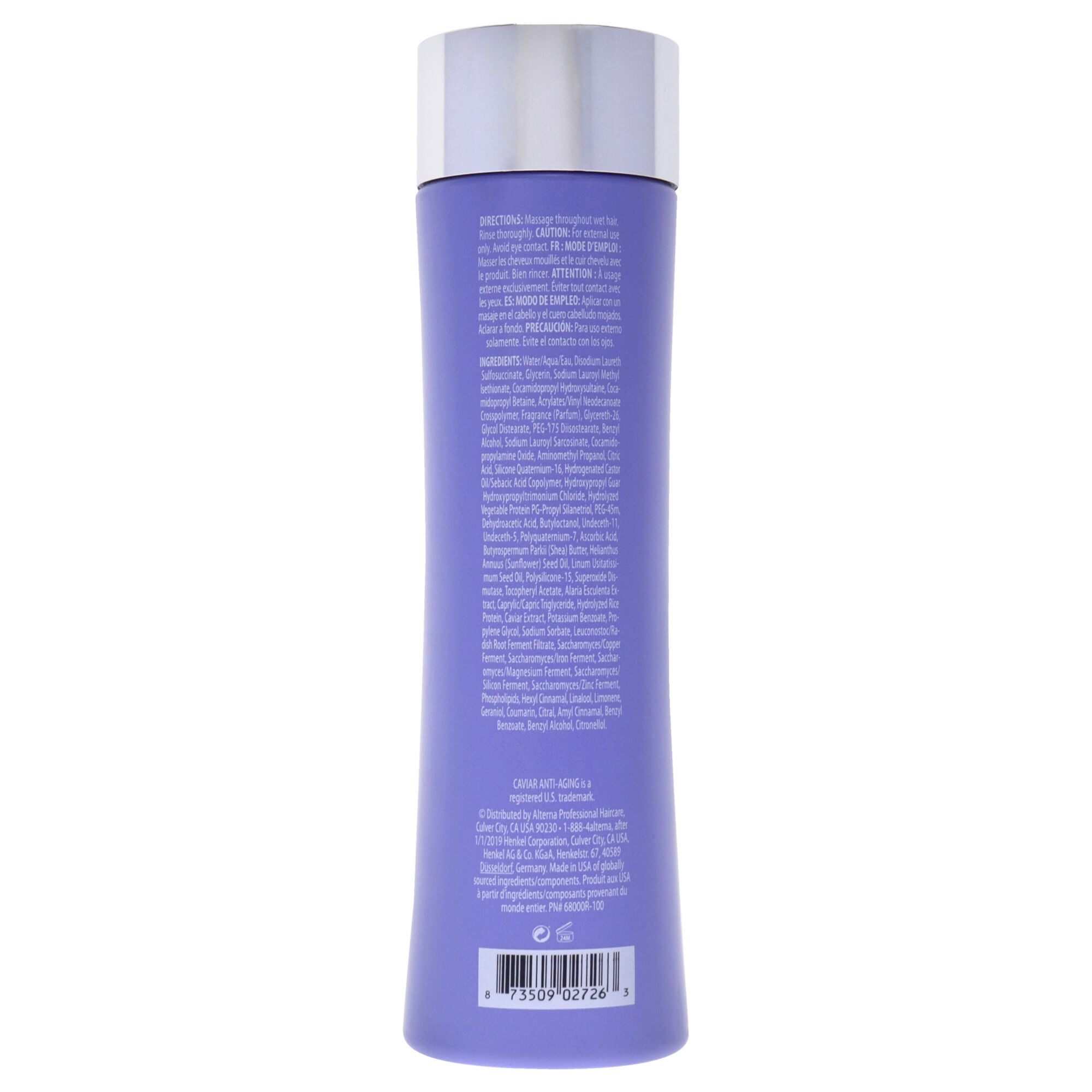 Caviar Anti-Aging Restructuring Bond Repair Shampoo by Alterna for Unisex - 8.5 oz Shampoo, , alternate image number 4
