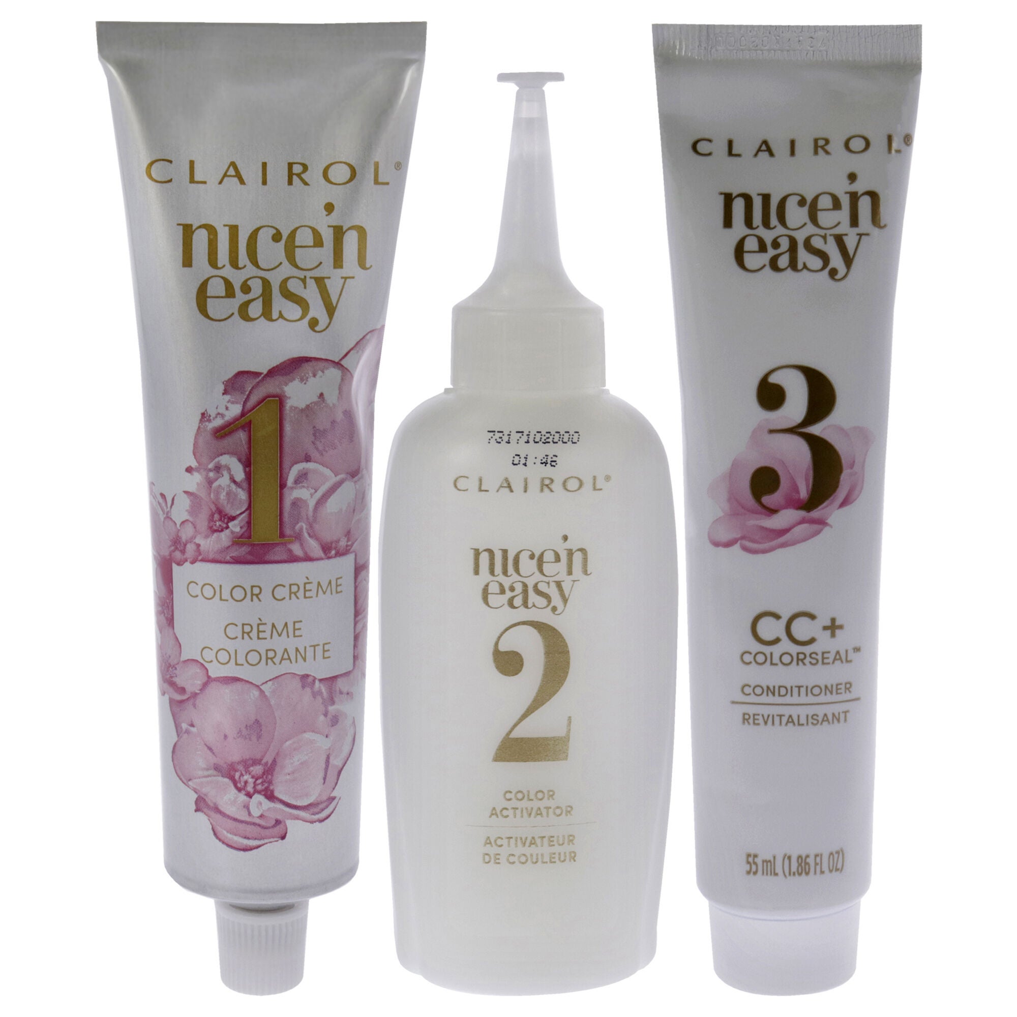 Nice n Easy Permanent Color - 6A 114 Light Ash Brown by Clairol for Women - 1 Application Hair Color, See Description, alternate image number 1