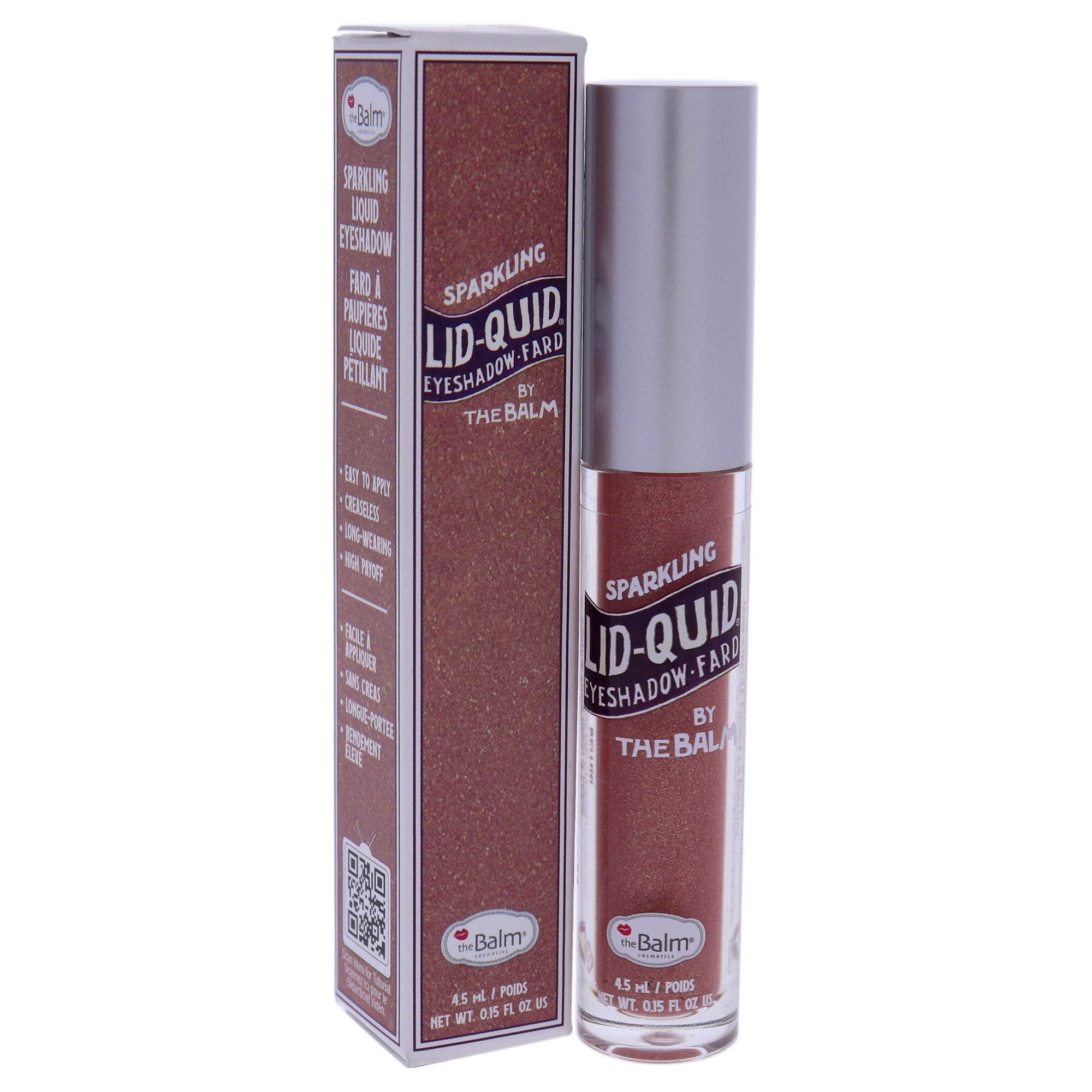 Lid-Quid Sparkling Liquid Eyeshadow - Bellini by the Balm for Women - 0.15 oz Eyeshadow, , alternate image number 6