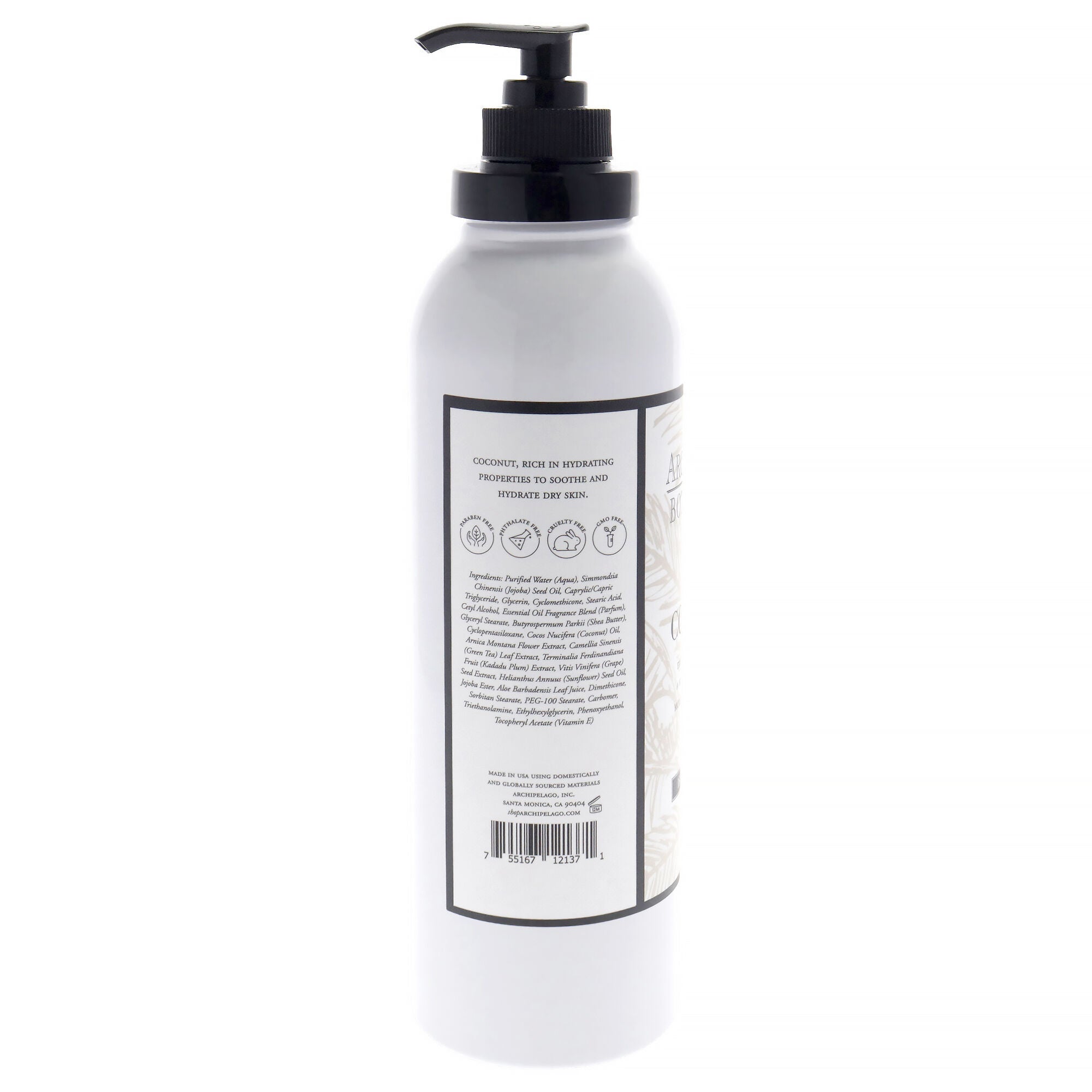 Body Lotion - Coconut by Archipelago Botanicals for Unisex - 18 oz Lotion, See Description, alternate image number 3