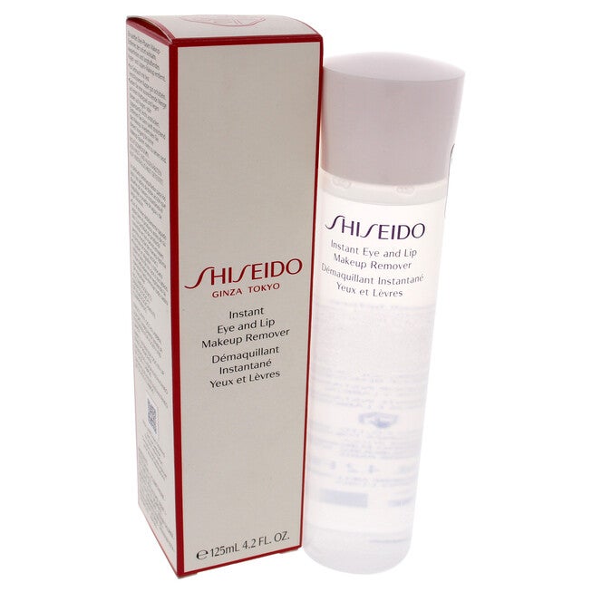 Instant Eye and Lip Makeup Remover by Shiseido for Unisex - 4.2 oz Makeup Remover, NA, alternate image number null