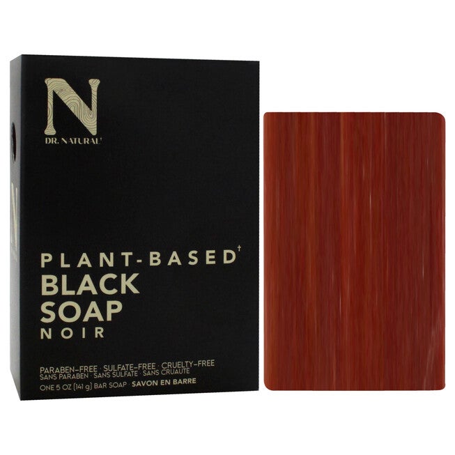 Bar Soap - Black by Dr. Natural for Unisex - 5 oz Soap, See Description, alternate image number 1