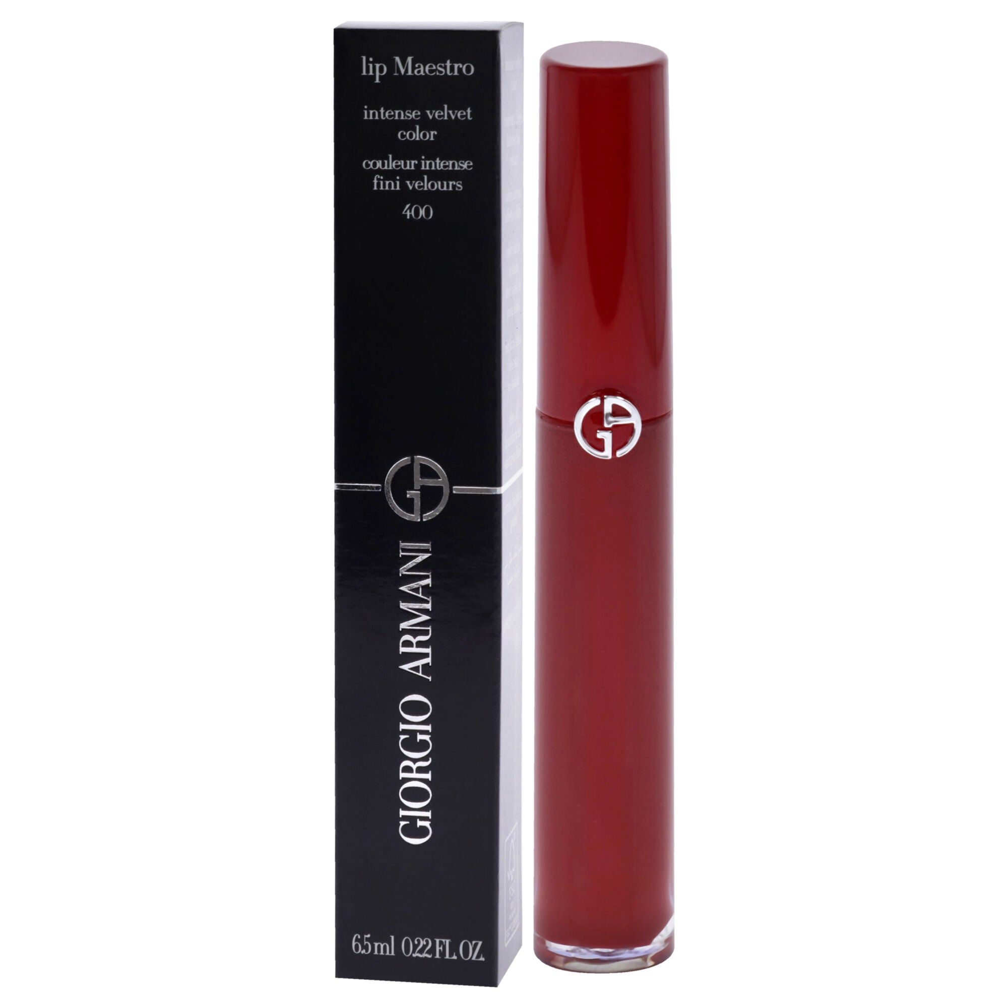 Lip Maestro Intense Velvet Color - 400 The Red by Giorgio Armani for Women - 0.22 oz Lipstick, , alternate image number 7