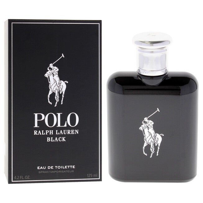 Polo Black by Ralph Lauren for Men - 4.2 oz EDT Spray, See Description, alternate image number 2