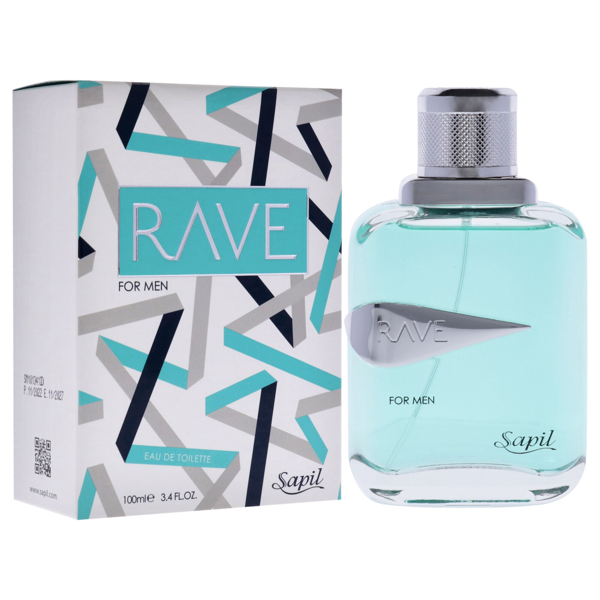 Rave by Sapil for Men - 3.4 oz EDT Spray, See Description, alternate image number 2