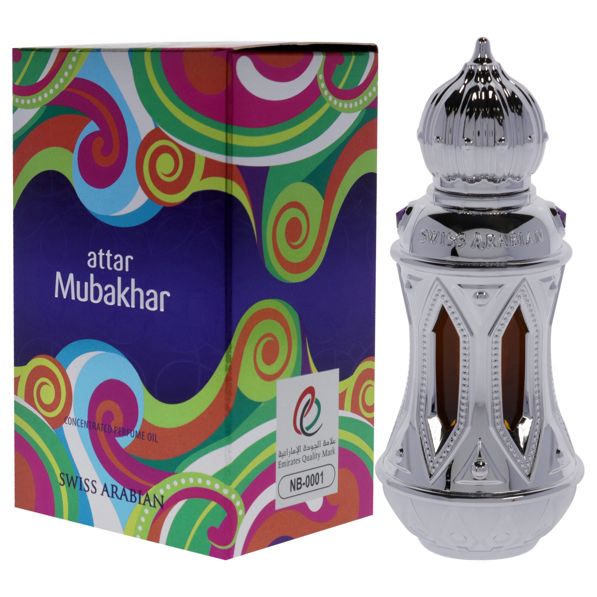 Attar Mubakhar by Swiss Arabian for Unisex - 0.67 oz Parfum Oil, , alternate image number 7