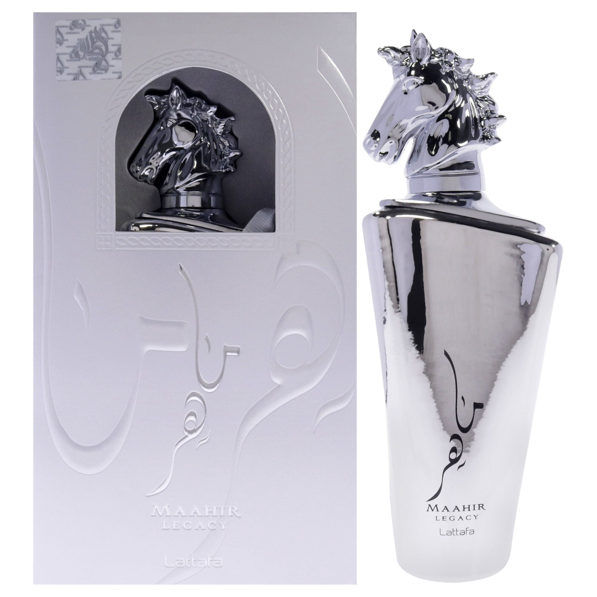 Maahir Legacy by Lattafa for Men - 3.4 oz EDP Spray, See Description, hi-res image number 0